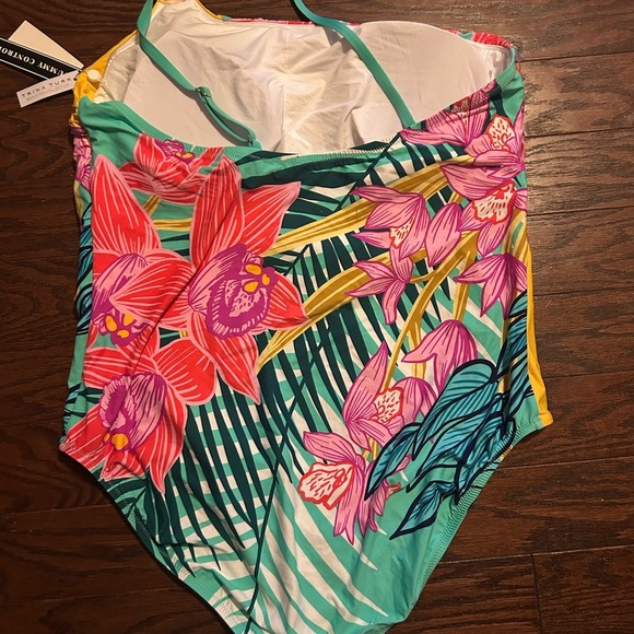 TRINA TURK TERRA NOSTRA ONE SHOULDER ONE PIECE - Picture 4 of 5